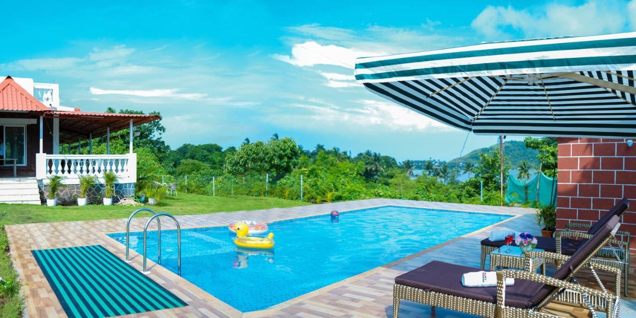 Spicy Mango Ocean Paradise - Luxurious Sea View Villa In Alibaug Christpada Esterno foto